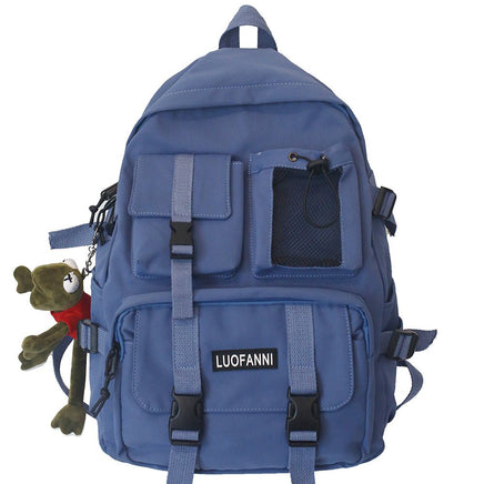 Travel Backpack College School Bag Cool Laptop Male Fashion Book Bags B142 - Lusy Store