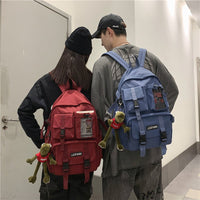 Travel Backpack College School Bag Cool Laptop Male Fashion Book Bags B142 - Lusy Store