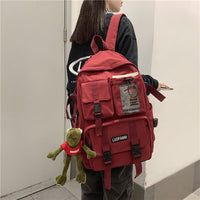 Travel Backpack College School Bag Cool Laptop Male Fashion Book Bags B142 - Lusy Store