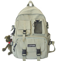 Travel Backpack College School Bag Cool Laptop Male Fashion Book Bags B142 - Lusy Store