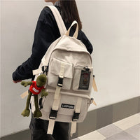 Travel Backpack College School Bag Cool Laptop Male Fashion Book Bags B142 - Lusy Store