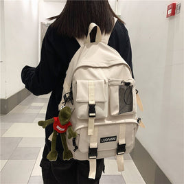 Travel Backpack College School Bag Cool Laptop Male Fashion Book Bags B142 - Lusy Store