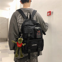 Travel Backpack College School Bag Cool Laptop Male Fashion Book Bags B142 - Lusy Store