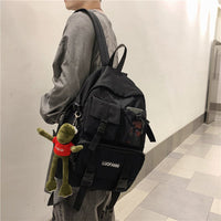 Travel Backpack College School Bag Cool Laptop Male Fashion Book Bags B142 - Lusy Store