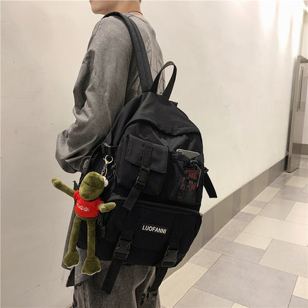 Travel Backpack College School Bag Cool Laptop Male Fashion Book Bags B142 - Lusy Store