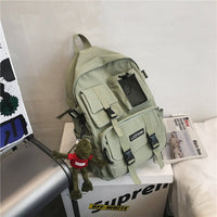 Travel Backpack College School Bag Cool Laptop Male Fashion Book Bags B142 - Lusy Store