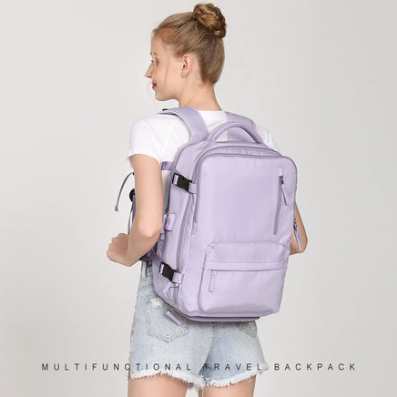 Travel Backpack Large Capacity Multi-Function Suitcase USB Charging B132 - Lusy Store