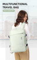 Travel Backpack Unisex Laptop Bag Students Business Trip Backpack USB Charge B136 - Lusy Store