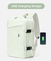 Travel Backpack Unisex Laptop Bag Students Business Trip Backpack USB Charge B136 - Lusy Store