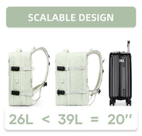 Travel Backpack Unisex Laptop Bag Students Business Trip Backpack USB Charge B136 - Lusy Store
