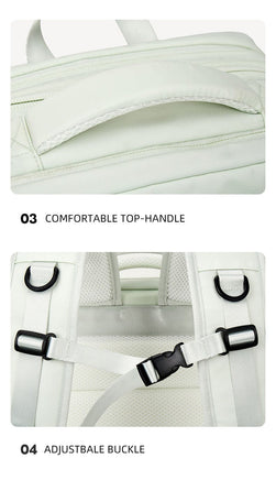 Travel Backpack Unisex Laptop Bag Students Business Trip Backpack USB Charge B136 - Lusy Store