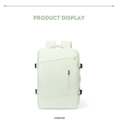 Travel Backpack Unisex Laptop Bag Students Business Trip Backpack USB Charge B136 - Lusy Store