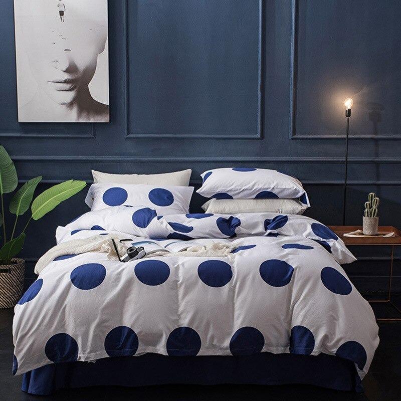 Tropical Bedding Egyptian Cotton 60S Leaves Flowers Silky Soft Queen King Bedding Sets - Lusy Store
