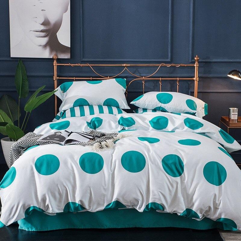 Tropical Bedding Egyptian Cotton 60S Leaves Flowers Silky Soft Queen King Bedding Sets - Lusy Store