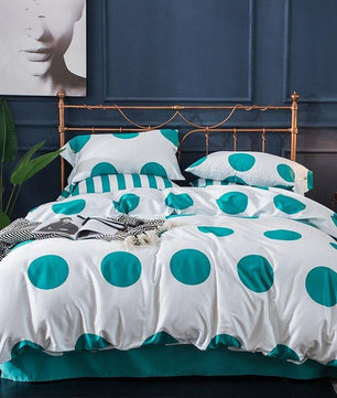 Tropical Bedding Egyptian Cotton 60S Leaves Flowers Silky Soft Queen King Bedding Sets - Lusy Store