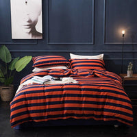 Tropical Bedding Egyptian Cotton 60S Leaves Flowers Silky Soft Queen King Bedding Sets - Lusy Store