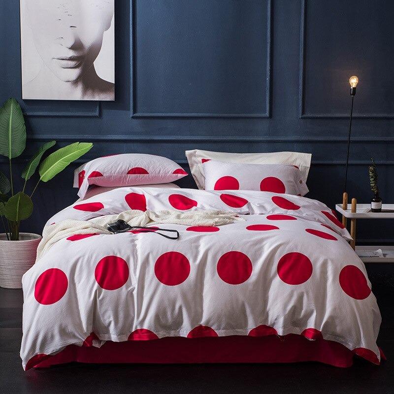 Tropical Bedding Egyptian Cotton 60S Leaves Flowers Silky Soft Queen King Bedding Sets - Lusy Store