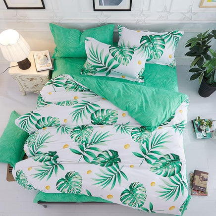 Tropical Bedding Plant Cover Set Duvet Cover For Adult Children - Lusy Store