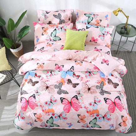 Tropical Bedding Plant Cover Set Duvet Cover For Adult Children - Lusy Store