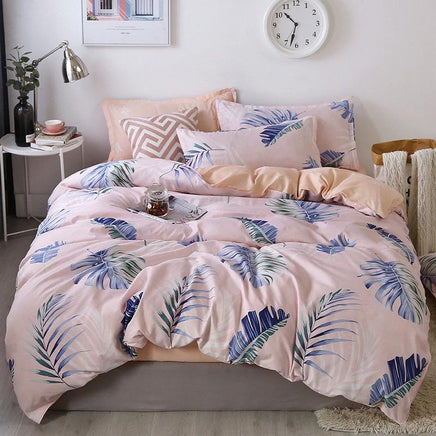 Tropical Bedding Plant Cover Set Duvet Cover For Adult Children - Lusy Store