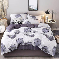 Tropical Bedding Plant Printed Bed Cover Sets For Girls Boys Kids Bedding Sets - Lusy Store