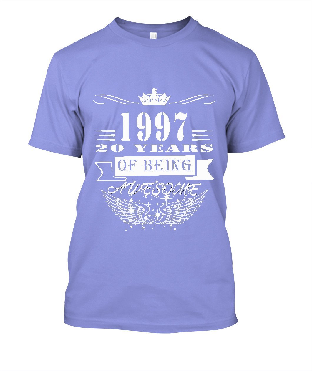 Tshirt Casual Printing 20 Years Being Awesome - Lusy Store