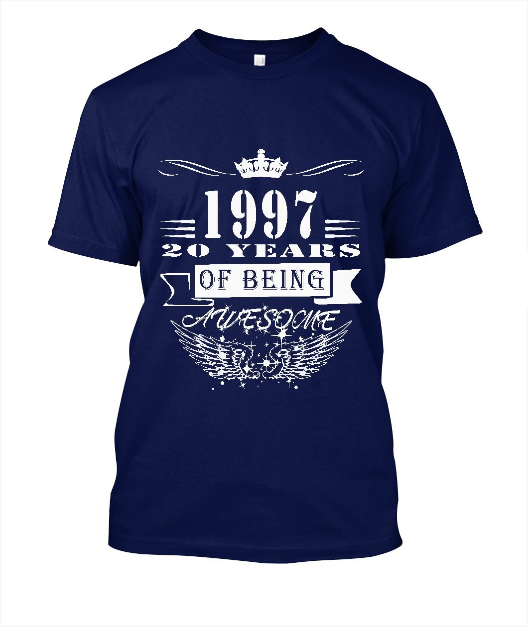 Tshirt Casual Printing 20 Years Being Awesome - Lusy Store