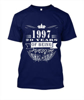 Tshirt Casual Printing 20 Years Being Awesome - Lusy Store