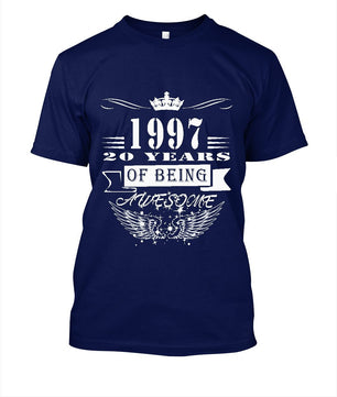 Tshirt Casual Printing 20 Years Being Awesome - Lusy Store