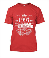 Tshirt Casual Printing 20 Years Being Awesome - Lusy Store