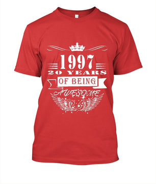 Tshirt Casual Printing 20 Years Being Awesome - Lusy Store