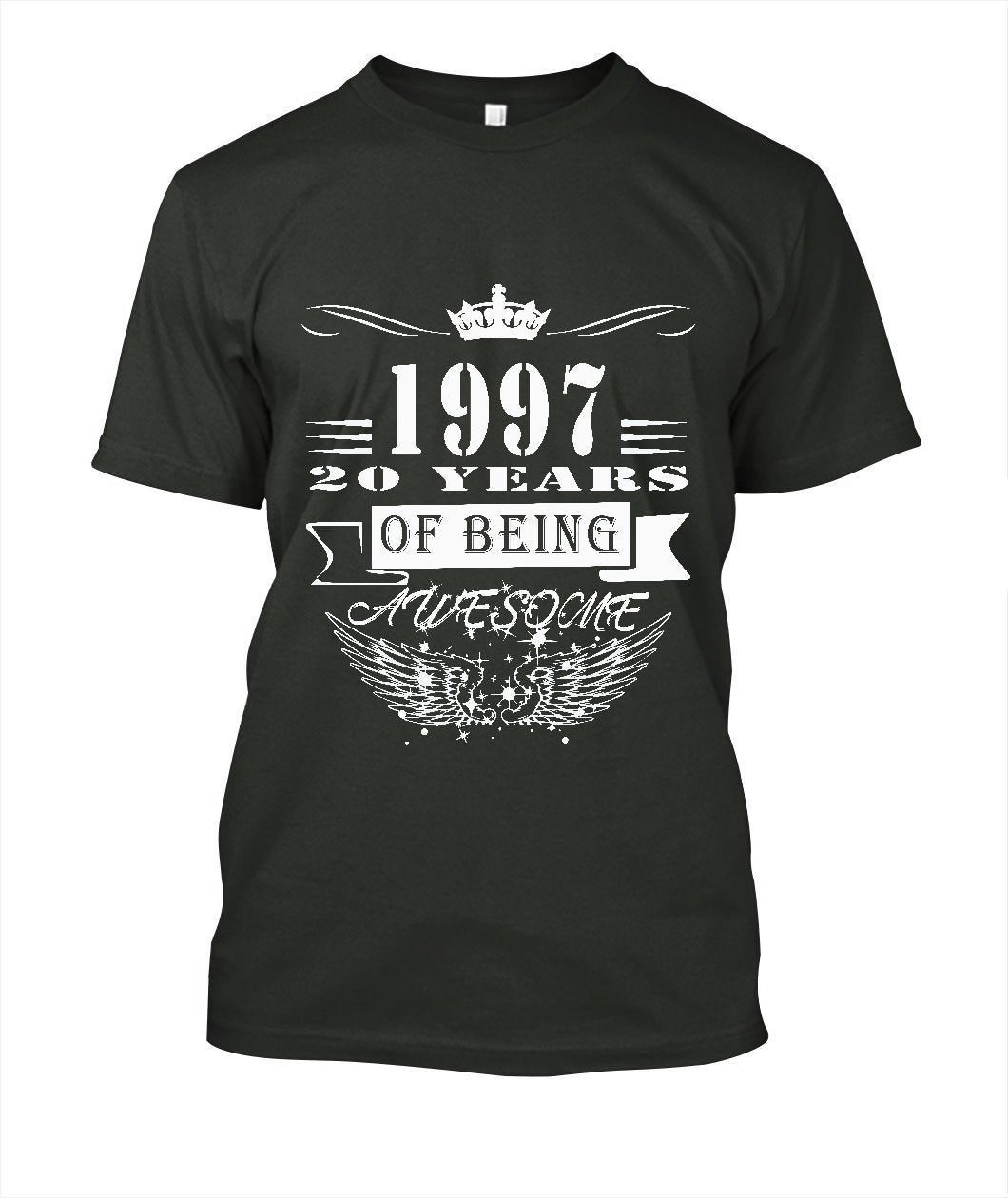 Tshirt Casual Printing 20 Years Being Awesome - Lusy Store