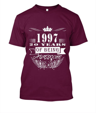 Tshirt Casual Printing 20 Years Being Awesome - Lusy Store