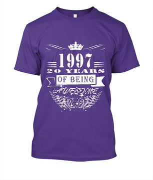 Tshirt Casual Printing 20 Years Being Awesome - Lusy Store