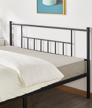 Twin Bed Metal Full Bed with Headboard and Footboard Bed Frame Furniture Bedroom F380 - Lusy Store