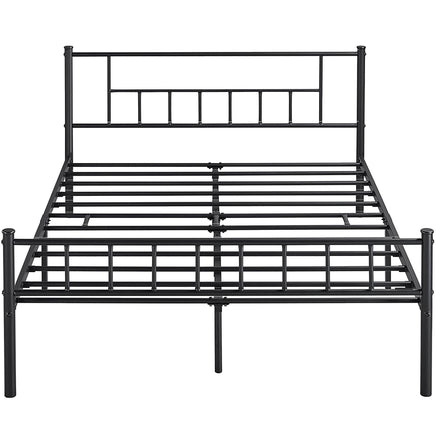 Twin Bed Metal Full Bed with Headboard and Footboard Bed Frame Furniture Bedroom F380 - Lusy Store