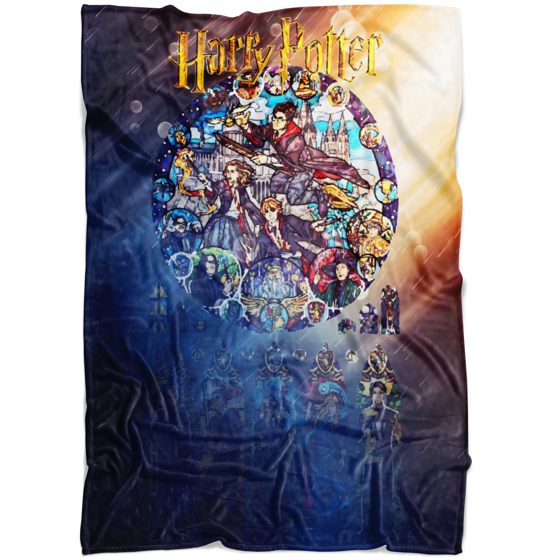 Harry Potter Fleece Blanket Battlefield Blanket Warm And Super Comfortable Best Gift For Kids - Lusy Store