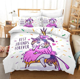 Unicorn Bedding 3D Cross-Border Home Textile Quilt Cover BD101 - Lusy Store