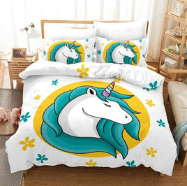 Unicorn Bedding 3D Cross-Border Home Textile Quilt Cover BD105 - Lusy Store