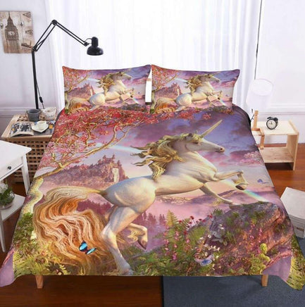 Unicorn Bedding Cross-Border Digital Printing Cute Bedroom For Kids - Lusy Store