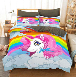 Unicorn Bedding Cross-Border Digital Printing Cute Bedroom For Kids BD1236 - Lusy Store