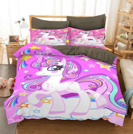 Unicorn Bedding Cross-Border Digital Printing Cute Bedroom For Kids BD1237 - Lusy Store