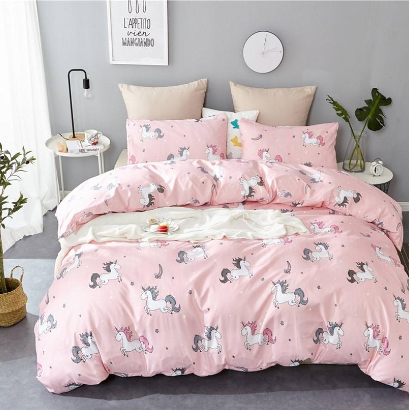 White clearance unicorn bedding