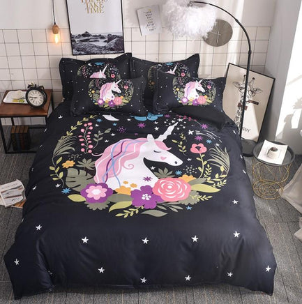 Unicorn Bedding Cross-Border Pillowcase Quilt Cover P1529 - Lusy Store