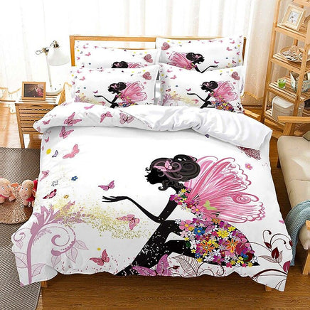 Unicorn Bedding Set For Kids Girls Room Decor Cute Animals D543 - Lusy Store