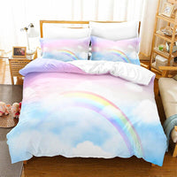 Unicorn Bedding Set For Kids Girls Room Decor Cute Animals D543 - Lusy Store