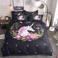 Unicorn Bedding Sets Duvet Cover Kids Bedding Sets Twin/Full/Queen/King Size - Lusy Store