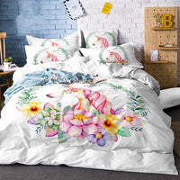 Unicorn Pink Designer Bedding Sets Duvet Cover Kids Bedding Sets Twin/Full/Queen/King Size - Lusy Store