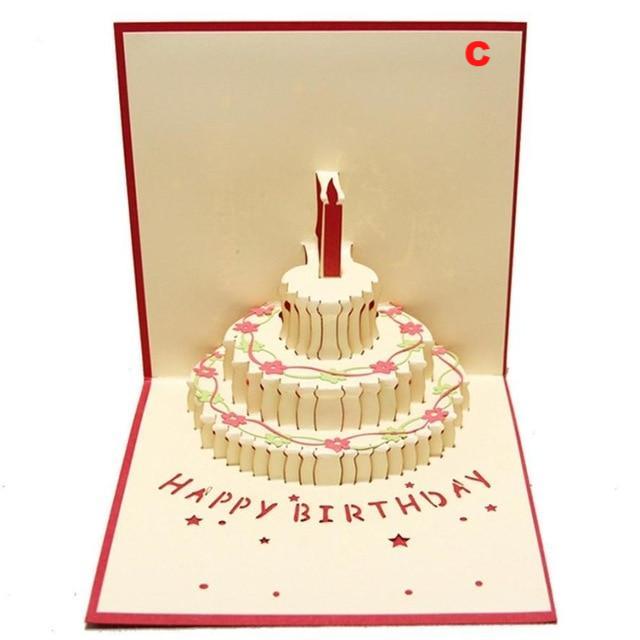 Valentines Day Gift Love in the Hand 3D Pop up Greeting Card Postcard Matching Envelope Handmade Birthday Cards - Lusy Store