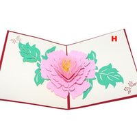 Valentines Day Gift Love in the Hand 3D Pop up Greeting Card Postcard Matching Envelope Handmade Birthday Cards - Lusy Store